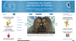 Desktop Screenshot of ccdh.fr